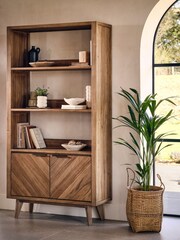Willis & Gambier Brown Sorrento Bookcase - Image 1 of 6