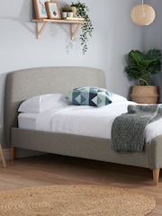 Birlea Grey Quebec Bed - Image 1 of 6