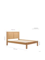 Birlea Oak Bellevue Bed - Image 9 of 10