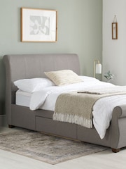 Birlea Grey Lancaster Bed - Image 1 of 10
