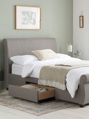 Birlea Grey Lancaster Bed - Image 2 of 10