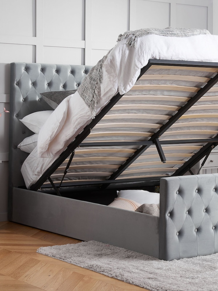 Birlea Grey Marquis Ottoman Bed - Image 2 of 7