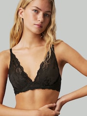 Calvin Klein Black Seductive Comfort Plunge Bra - Image 5 of 6
