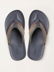 FatFace Charcoal Grey Conwy Flip Flop - Image 3 of 3