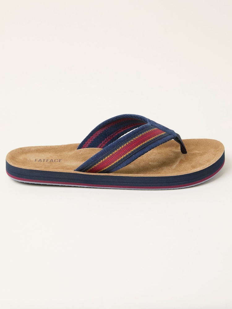 FatFace Burcott Red Flip Flop - Image 1 of 3