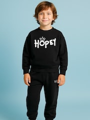 Religion Black Oversized Hopey Sweatshirt - Image 2 of 3