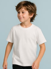Religion White Oversized 3/4 Sleeve T-Shirt - Image 2 of 3