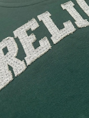 Religion Oversized Appliqué Sweatshirt - Imaginea 7 din 7