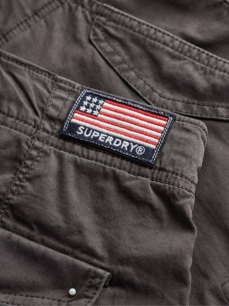 Superdry Grey Cargo Midi Skirt - Image 7 of 7
