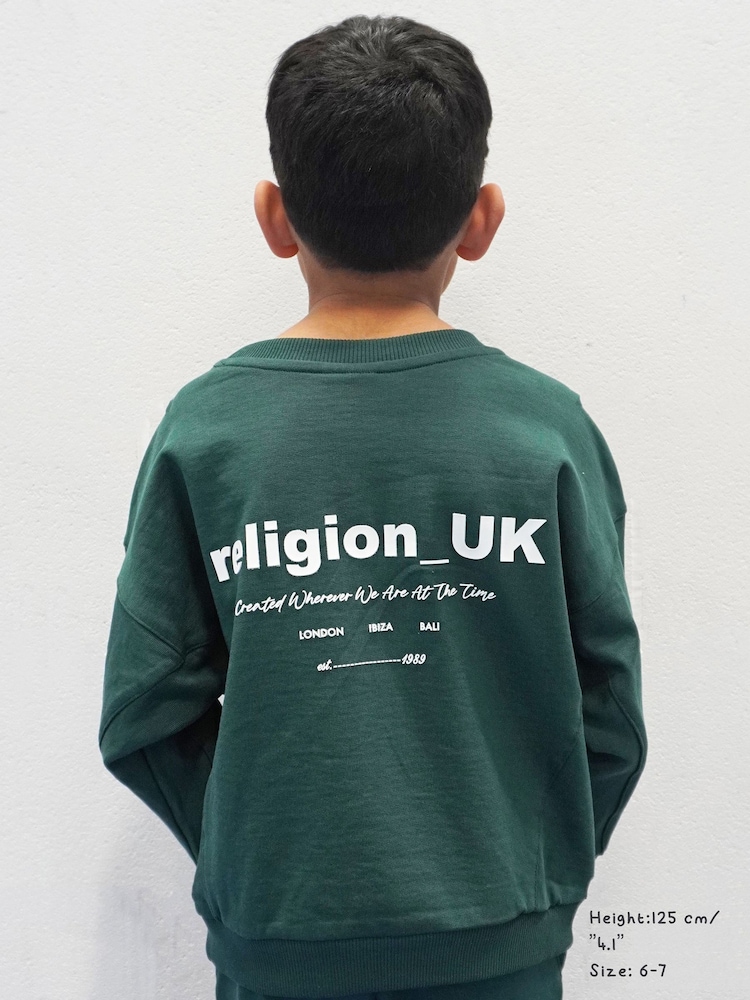Religion Oversized Sweatshirt - صورة 2 من 4