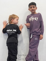 Religion Black Oversized 3/4 Sleeve T-Shirt - Image 3 of 3