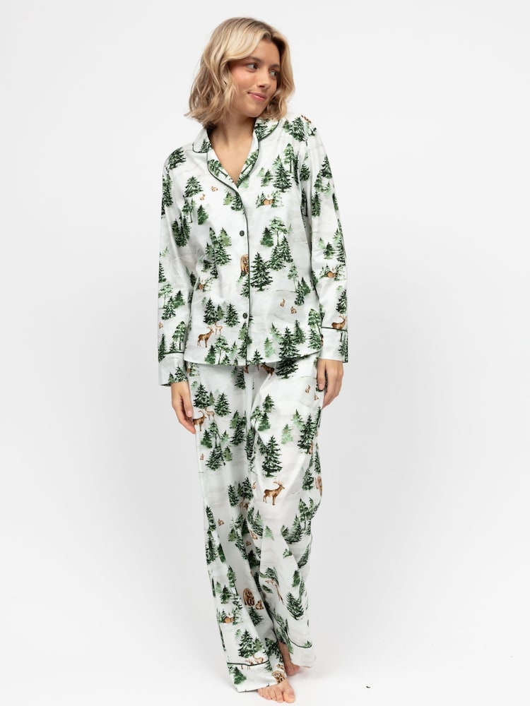 Cyberjammies Green Long Sleeve Pyjamas Set - Image 1 of 4 Cyberjammies Green Long Sleeve Pyjamas Set - Image 1 of 4