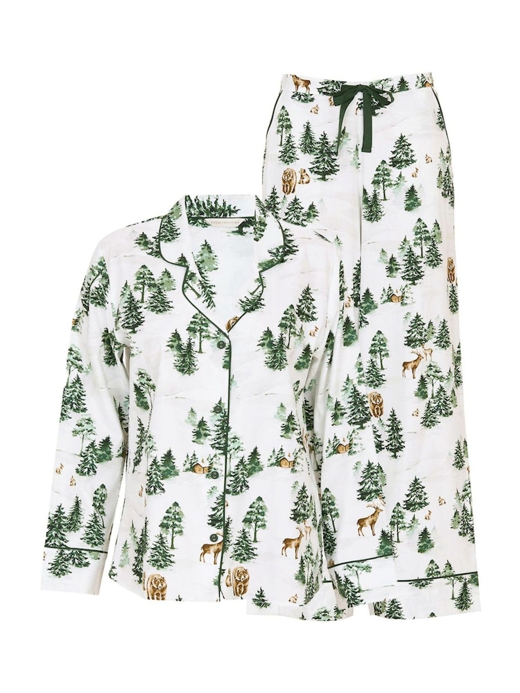 Cyberjammies Green Long Sleeve Pyjamas Set - Image 4 of 4
