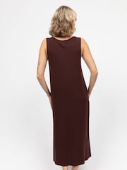 Cyberjammies Brown Jersey Long Nightdress - Image 2 of 3
