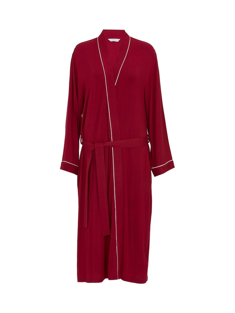 Cyberjammies Red Long Jersey Dressing Gown - Image 3 of 3