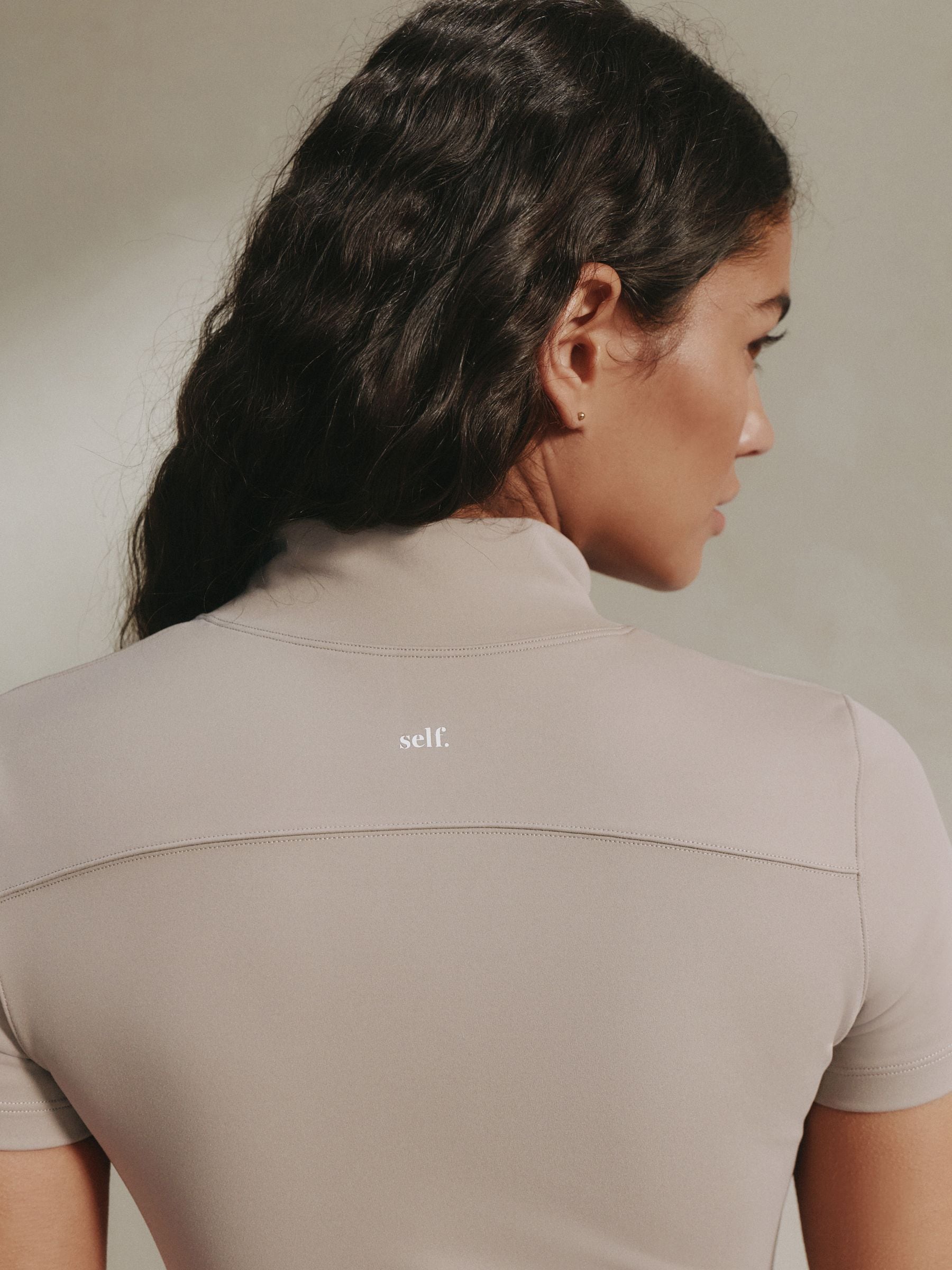 Buy self. Stone Short Sculpting Zip Through Jacket from Next Romania