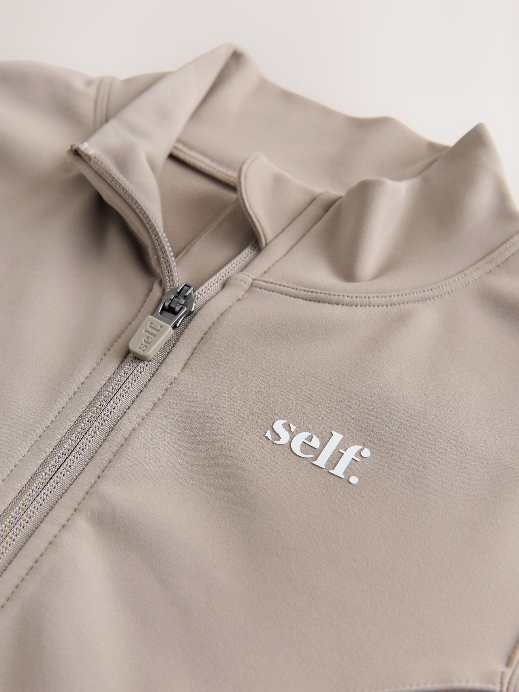 Buy self. Stone Short Sculpting Zip Through Jacket from Next Romania