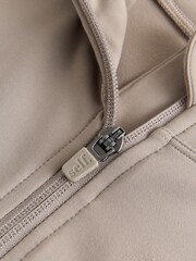 self. Stone Short Sculpting Zip Through Jacket - Image 8 of 9