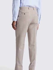 MOSS Natural Tailored Fit Seersucker Trousers - Image 2 of 3