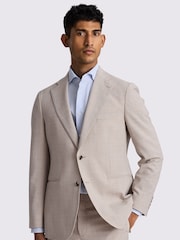 MOSS Tailored Fit Oatmeal Seersucker Jacket - Slika 1 iz 4