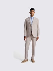 MOSS Tailored Fit Oatmeal Seersucker Jacket - Slika 3 iz 4