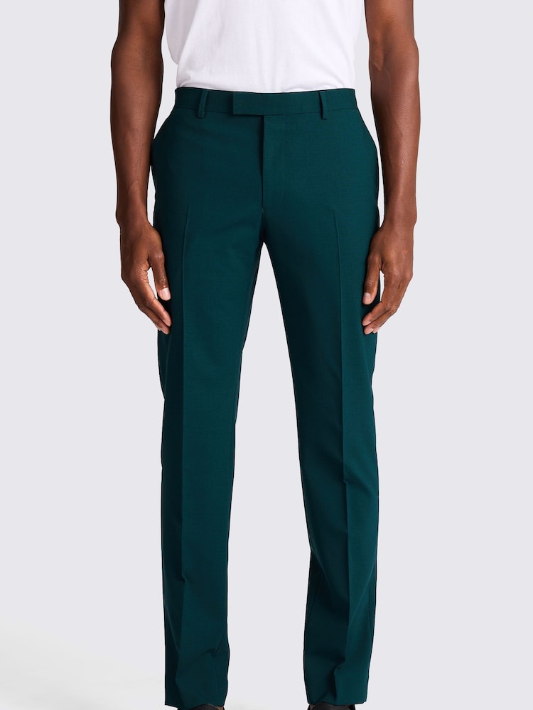 Pantalones verdes de corte slim DKNY de MOSS - Imagen 1 de 3