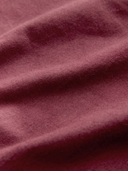 Burgundy Red License Mickey Mouse Graphic Crew Neck T-Shirt - Image 8 of 8