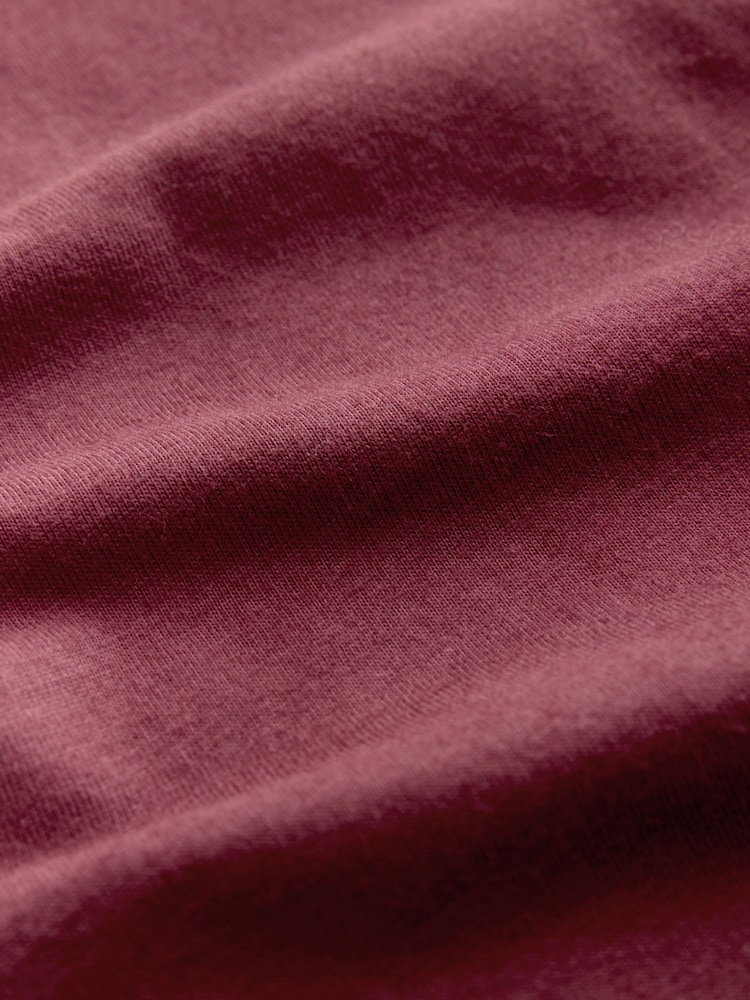 Burgundy Red License Mickey Mouse Graphic Crew Neck T-Shirt - Image 8 of 8