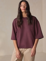 Berry Red N. Premium Short Sleeve Crew Neck T-Shirt - Image 2 of 8