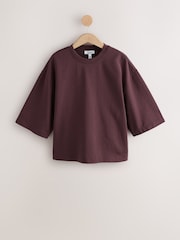 Berry Red N. Premium Short Sleeve Crew Neck T-Shirt - Image 6 of 8