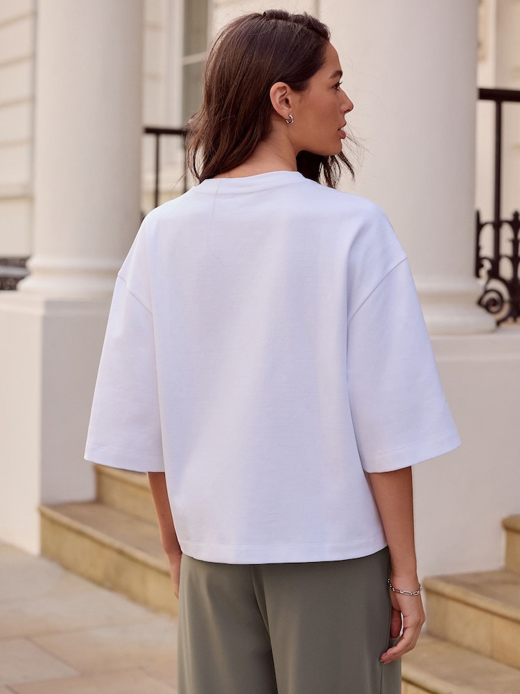 White N. Premium Short Sleeve Crew Neck T-Shirt - Image 2 of 8