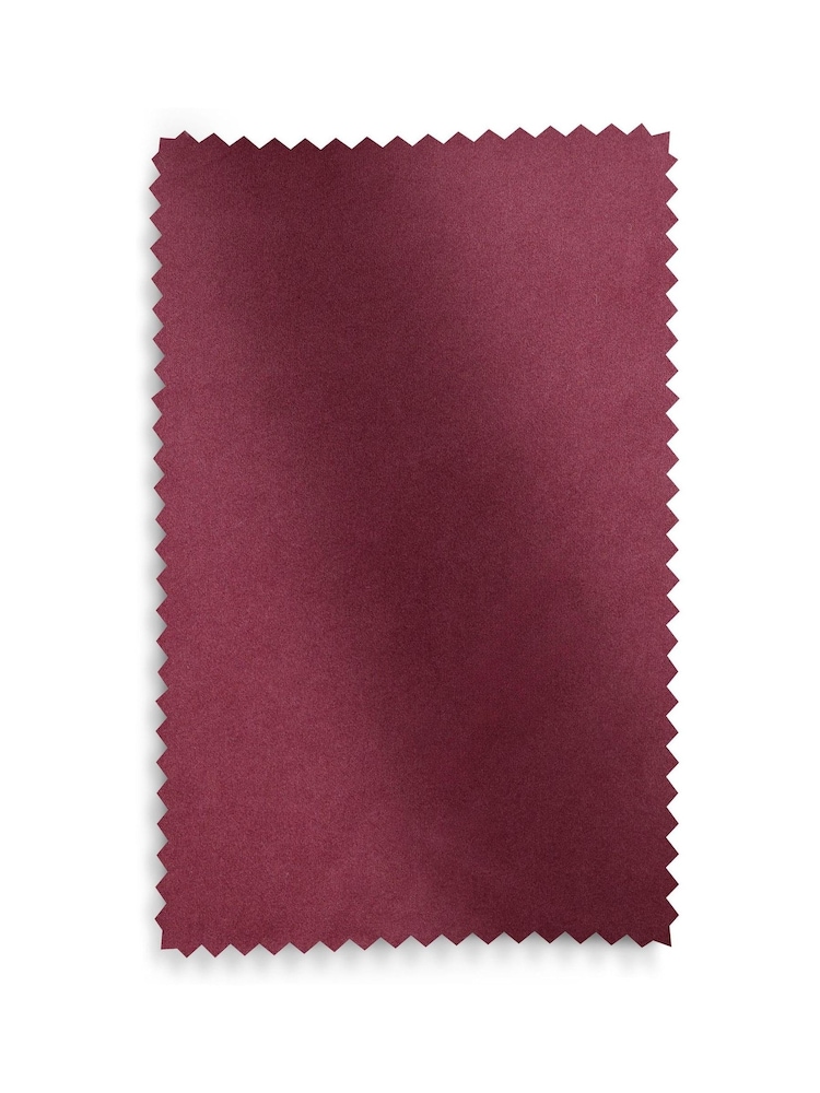 Soft Velvet Cranberry Sierra Swivel Accent Chair - Image 10 of 10 Soft Velvet Cranberry Sierra Swivel Accent Chair - Image 10 of 10
