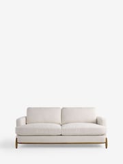 Casual Boucle Light Natural Ellison 3 Seater Sofa - Image 7 of 10