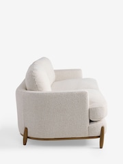 Casual Boucle Light Natural Ellison 3 Seater Sofa - Image 8 of 10