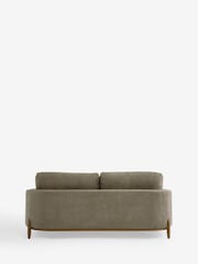 Fine Chenille Sage Green Ellison 3 Seater Sofa - Image 8 of 9