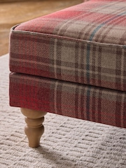 Versatile Check Nevis Red Sherlock Storage Coffee Table - Image 6 of 11