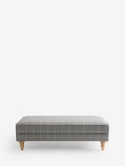 Tweedy Check Lawson Mid Grey Sherlock Storage Coffee Table - Image 6 of 10
