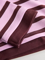 Pink Stripe Soft Touch Long Sleeve Layer Top - Image 6 of 7