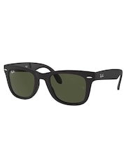 Ray Ban Folding Wayfarer Black Sunglasses - Image 2 of 9