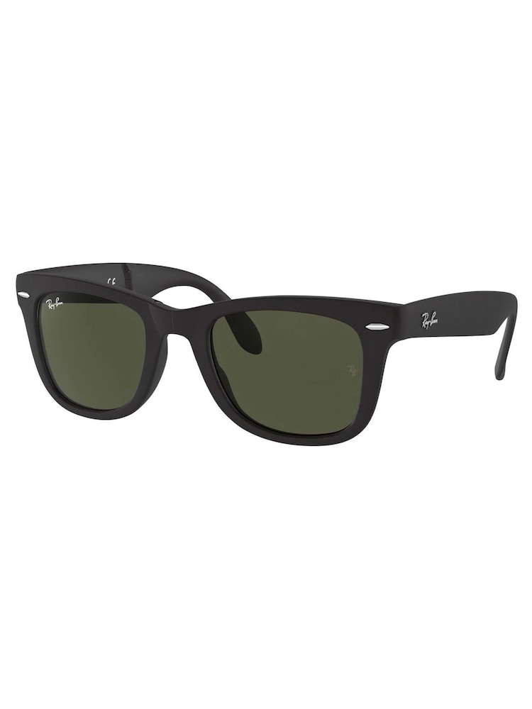 Ray Ban Folding Wayfarer Black Sunglasses - Image 2 of 9