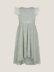 Monsoon Green Penelope Belt Dress - Image 1 of 3