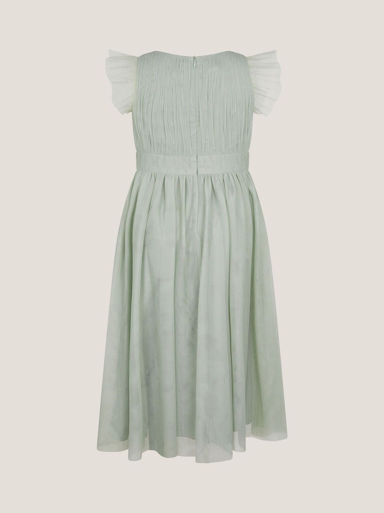 Monsoon Green Penelope Belt Dress - Image 2 of 3