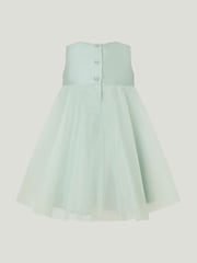 Monsoon Green Baby Bonnie Bow Dress - Image 2 of 3