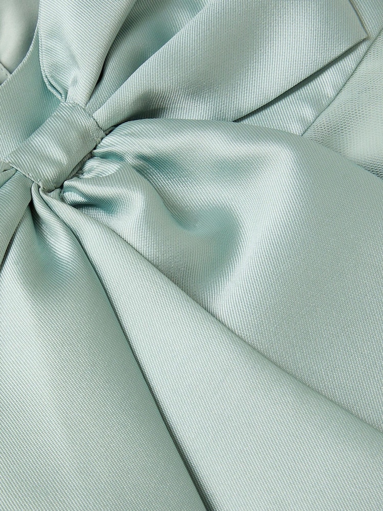 Monsoon Green Baby Bonnie Bow Dress - Image 3 of 3