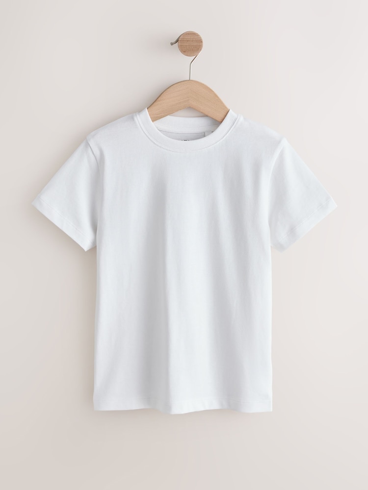 Black/Green/Blue/White/Rust/Grey - Pack de 8 camisetas de manga corta (3-16 años) - Imagen 2 de 12