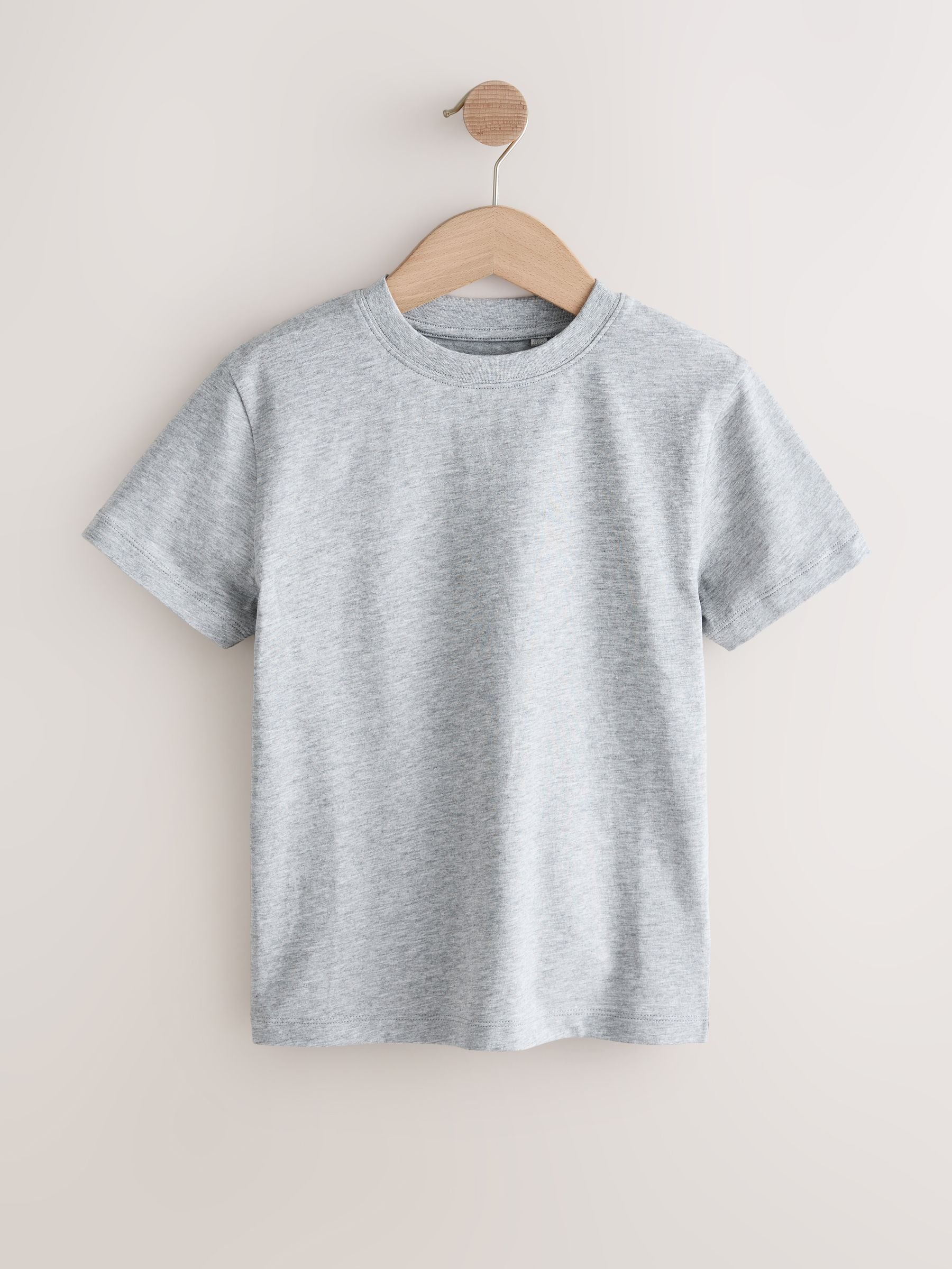 Buy Black/Green/Blue/White/Rust/Grey Regular Fit Short Sleeve T