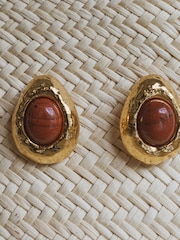 Anni Lu Gold Plated Cherry On Top Earrings - Image 2 of 5