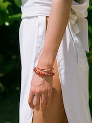 Anni Lu Gold Plated Flamingo Bracelet - Image 2 of 2
