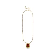 Anni Lu Gold Plated Cherry On Top Necklace - Image 1 of 4