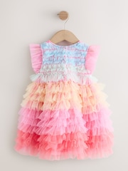 Regnbue - Festkjoler i netting (3mnd-8år) - Bilde 6 av 8